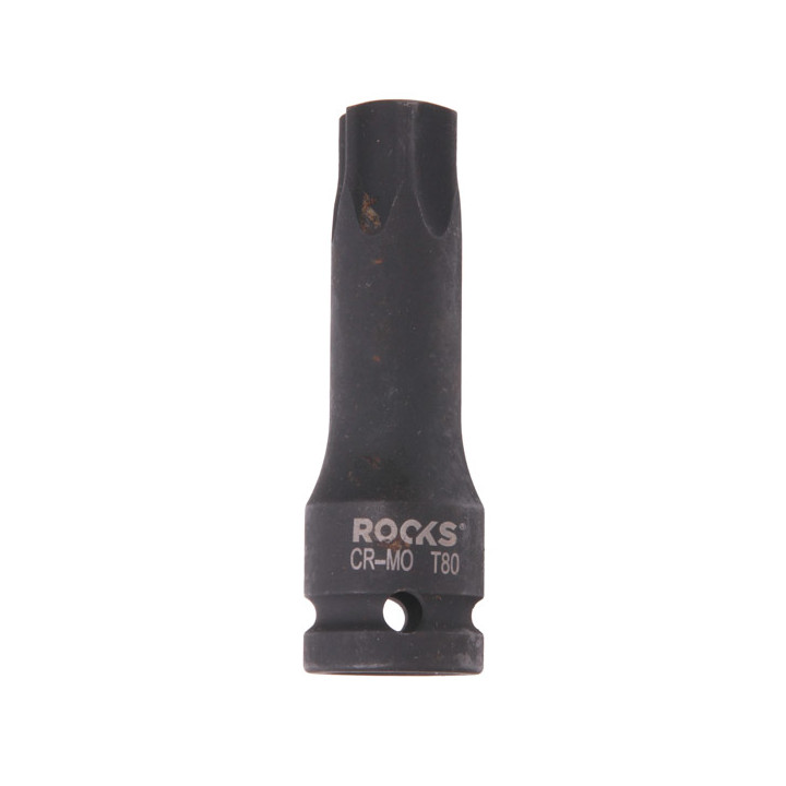 KLUCZ TRZPIENIOWY UDAROWY 1/2", 75 MM, TORX T 80