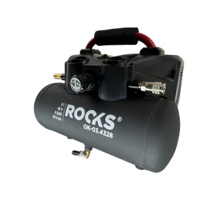 20V AQ-ONE KOMPRESOR 6L - 1 KM - 8 BAR - 40 V, KPL Z AKUMULATOREM 2 X 4 AH