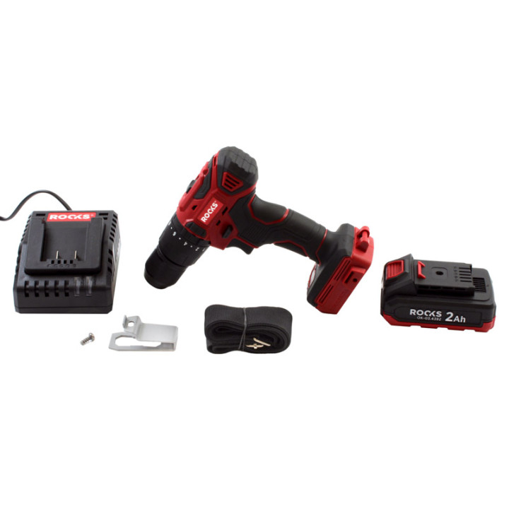 20V AQ-ONE WIERTARKO-WKRĘTARKAA ECO, 45 NM, KPL Z AKUMULATOREM 2AH