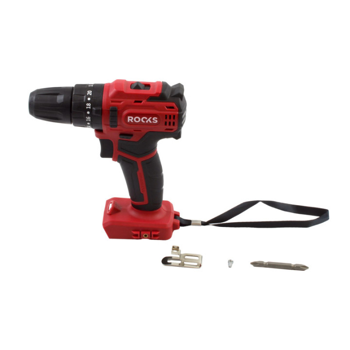 20V AQ-ONE WIERTARKO-WKRĘTARKA Z UDAREM ECO-1, 45 NM, KOMPOZYTOWY UCHWYT, BODY