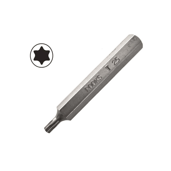 LONG BIT 10 MM (3/8" ) TORX T50 X 75 MM, S2