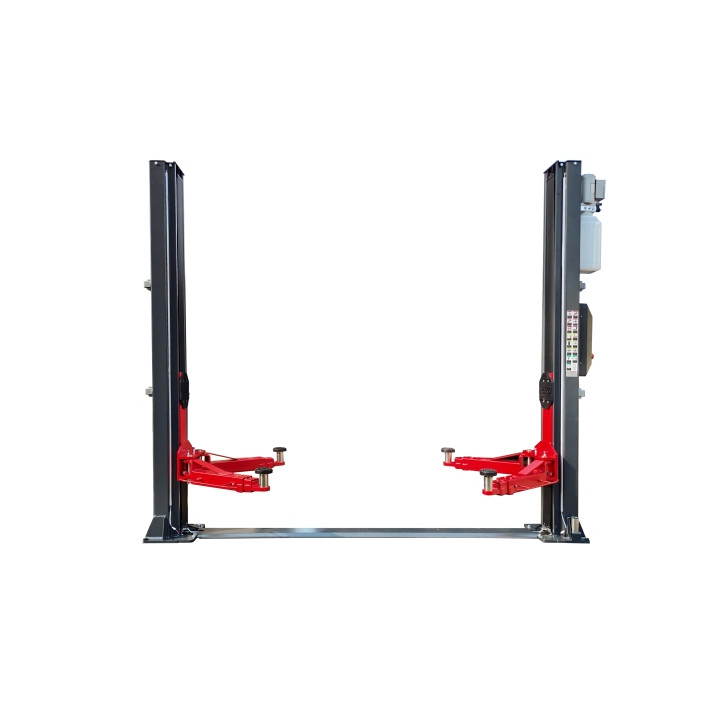 PODNOŚNIK DWUKOLUMNOWY ELEKTROHYDRAULICZNY AUTOMATYCZNY 4,5T ŁĄCZONY DOŁEM ARM 3-3 P: 2820MM 400V OKG-4500AS ROOKS