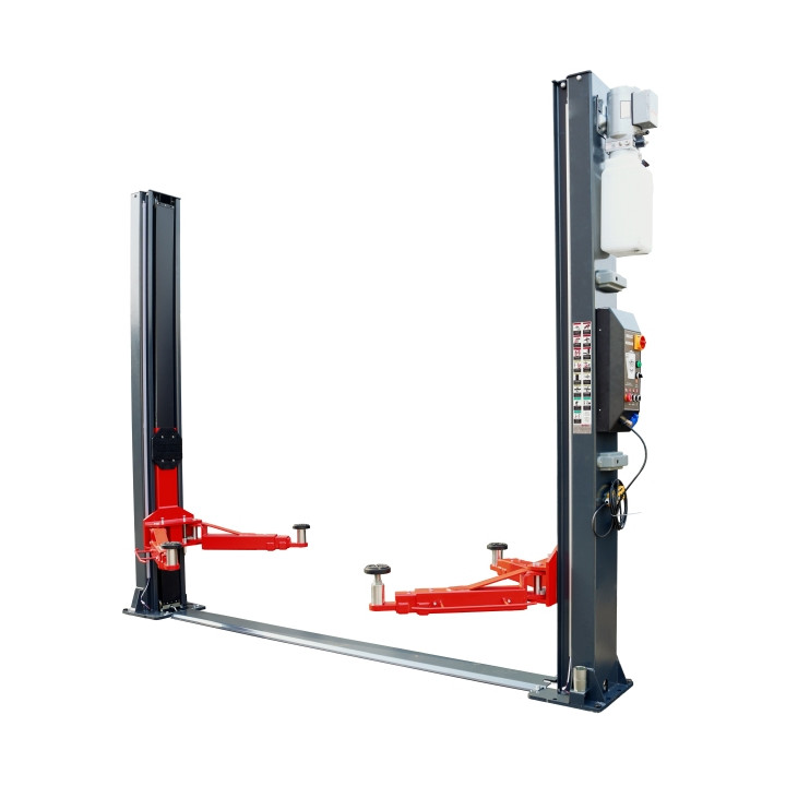 PODNOŚNIK DWUKOLUMNOWY ELEKTROHYDRAULICZNY AUTOMATYCZNY 4,5T ŁĄCZONY DOŁEM ARM 3-3 P: 2820MM 400V OKG-4500AS ROOKS