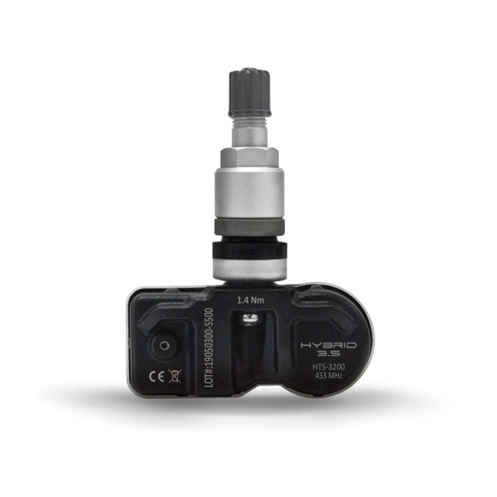 CZUJNIK CIŚN. W KOLE TPMS UNIWERSALNY T-PRO HYBRID 3.5 / ZAWÓR METALOWY SREBRNY