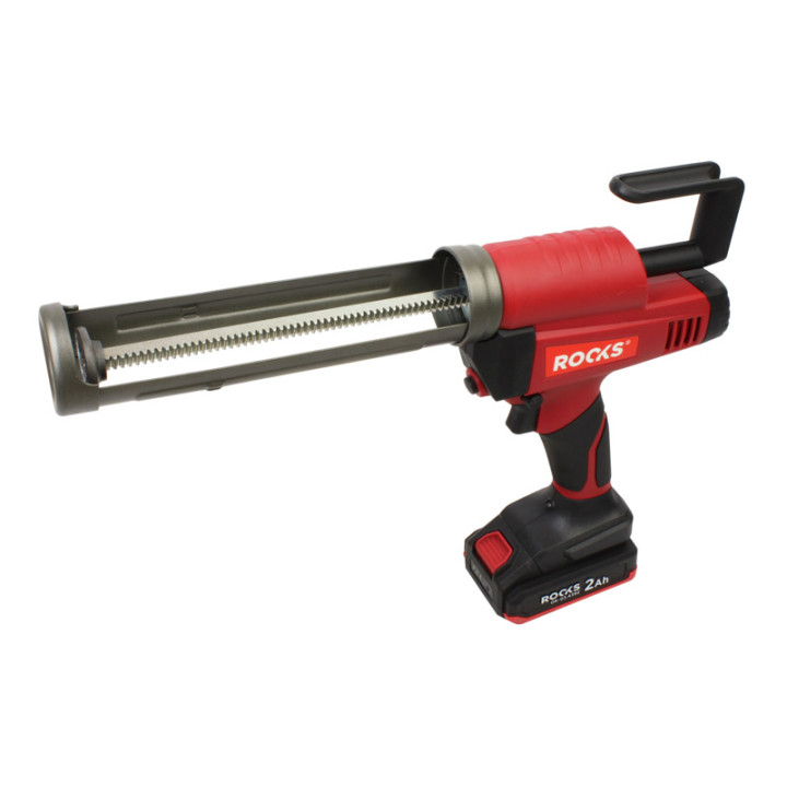20V AQ-ONE PISTOLET DO SILIKONU 400 ML, 2500N, KPL Z AKUMULATOREM 2AH
