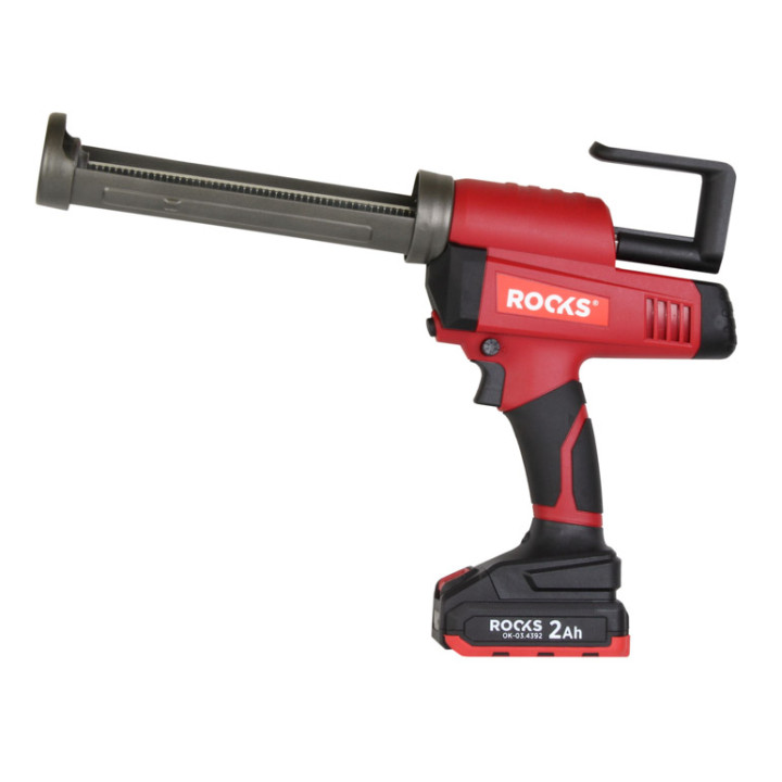 20V AQ-ONE PISTOLET DO SILIKONU 400 ML, 2500N, KPL Z AKUMULATOREM 2AH