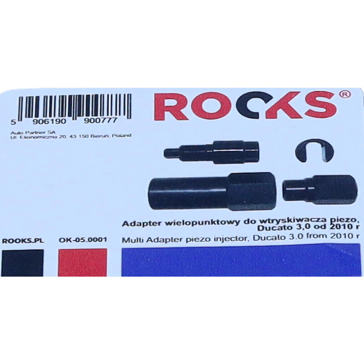 ADAPTER WIELOPUNKTOWY DO WTRYSKIWACZA PIEZO, DUCATO 3,0 OD 2010 R