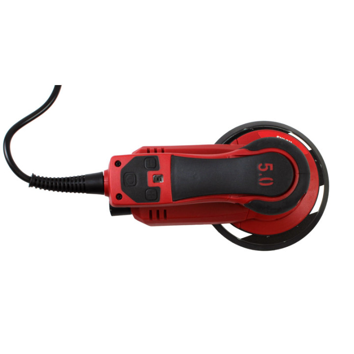 BEZSZCZOTKOWA SZLIFIERKA WIBRACYJNO-ROTACYJNA 5 MM, 400 W, FI 150 MM, 10 000 OBR/MIN