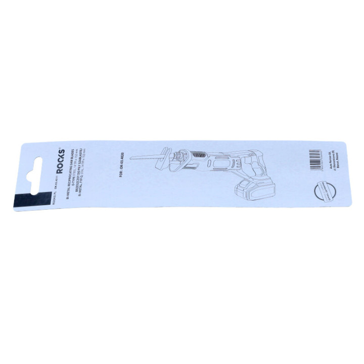 BRZESZCZOT DO PIŁY SZABLASTEJ BI-METAL, STAL, 14 TPI X 152 MM