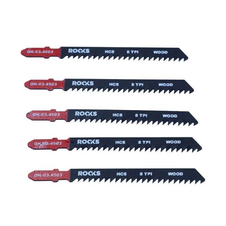 BRZESZCZOT DO WYRZYNARKI HCS, TYP T, DREWNO, 8 TPI X 100 MM, KPL 5 SZT