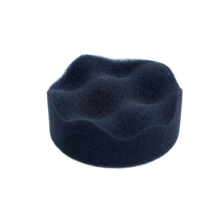 PAD POLERSKI Z RZEPEM, GĄBKA PROFILOWANA SOFT, 75 MM, AQ-12