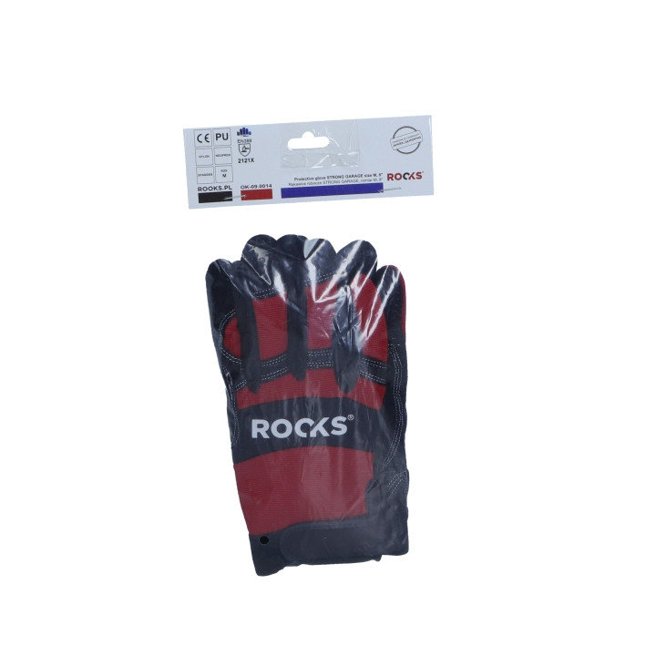 RĘKAWICE ROBOCZE STRONG GARAGE, ROZMIAR L, 9"