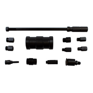 ZESTAW ADAPTERÓW DO WTRYSKIWACZY 9 CZ BOSCH. DELPHI. SIMENS. DENSO Z MŁOTEM BEZWŁADNOŚCIOWYM 4 KG