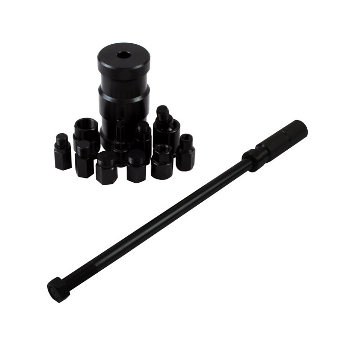 ZESTAW ADAPTERÓW DO WTRYSKIWACZY 9 CZ BOSCH. DELPHI. SIMENS. DENSO Z MŁOTEM BEZWŁADNOŚCIOWYM 4 KG