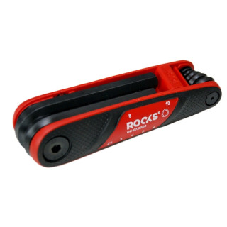 KLUCZE IMBUSOWE FUTURO POCKET HEX 2,5-10 MM, 7 CZ