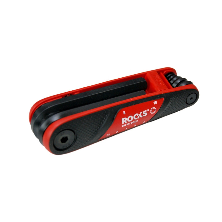 KLUCZE IMBUSOWE FUTURO POCKET HEX 2,5-10 MM, 7 CZ