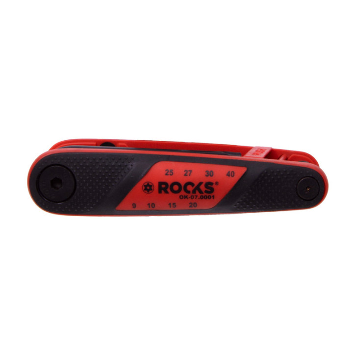 KLUCZE IMBUSOWE FUTURO POCKET TORX-R TR9-TR40, 7 CZ