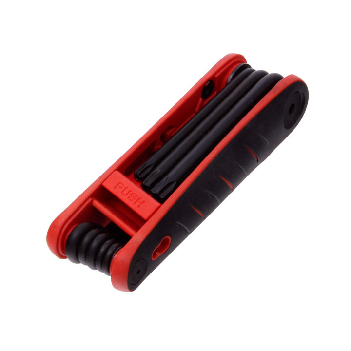 KLUCZE IMBUSOWE FUTURO POCKET TORX-R TR9-TR40, 7 CZ