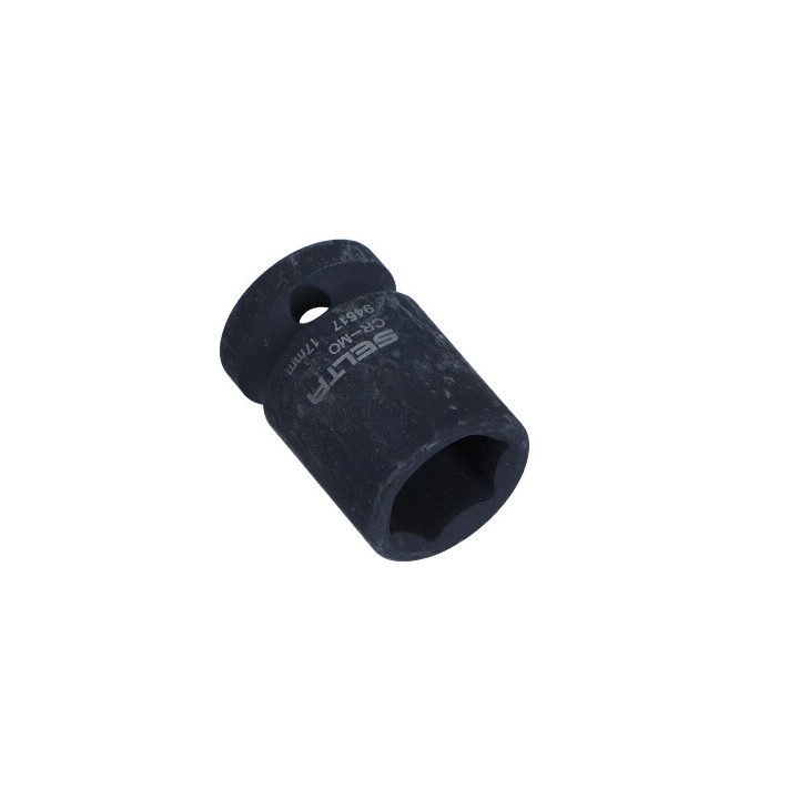 NASADKA 1/2" UDAROWA 17MM 6-KĄTNA KRÓTKA