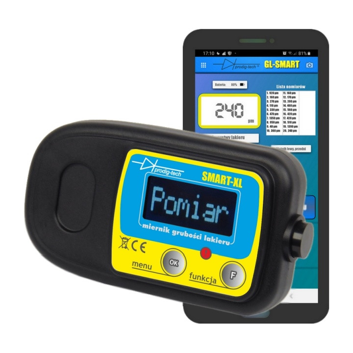 MIERNIK GRUBOŚCI LAKIERU GL-SMART-XL