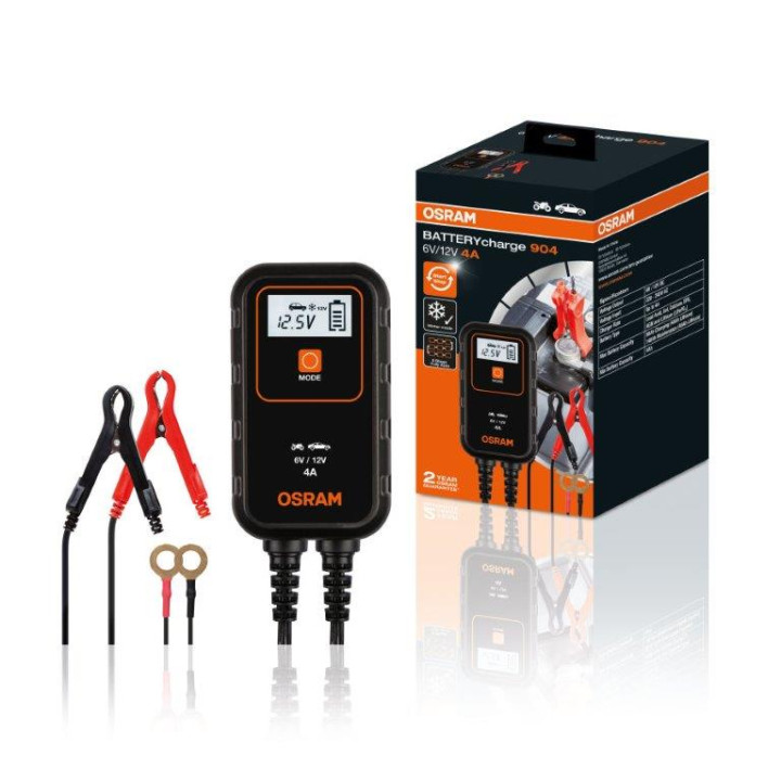 INTELIGENTNY PROSTOWNIK OEBCS 904 4A, 6V/12V