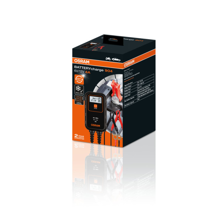 INTELIGENTNY PROSTOWNIK OEBCS 904 4A, 6V/12V