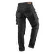 Spodnie robocze denim czarne rozmiar l