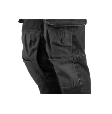 Spodnie robocze denim czarne rozmiar l