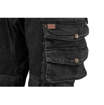 Spodnie robocze denim czarne rozmiar l