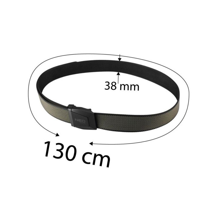 PASEK DO SPODNI DWUSTRONNY, DŁUGOŚĆ 130 CM