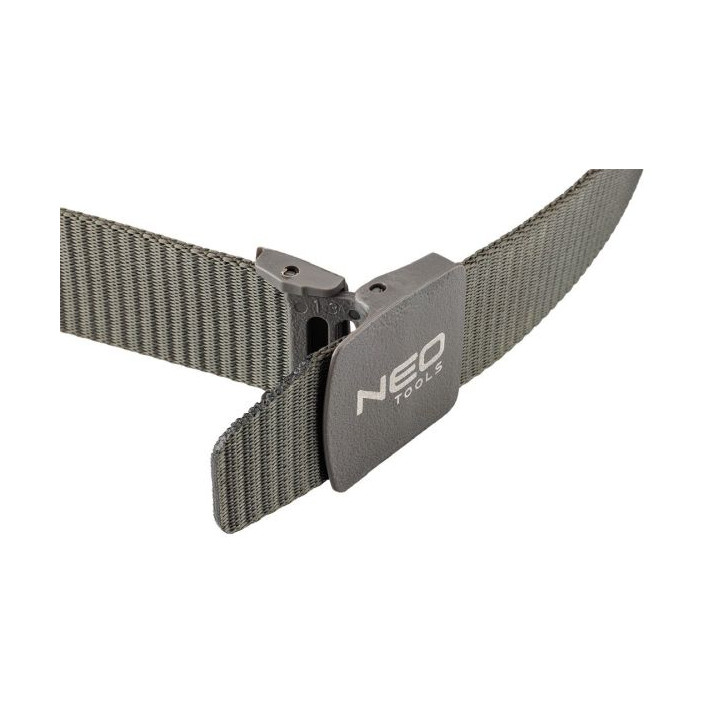 PASEK DO SPODNI, METAL FREE, SZARY, DŁUGOŚĆ 130 CM