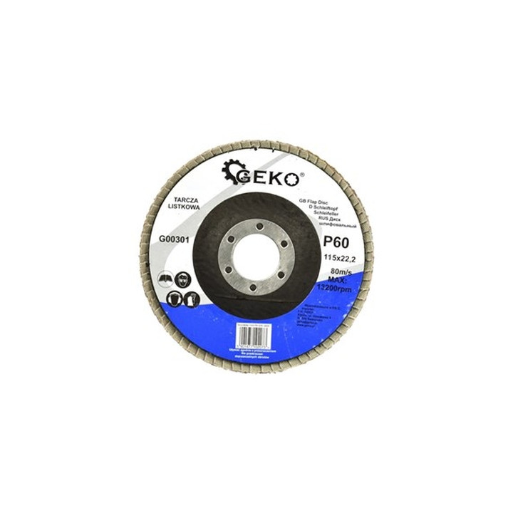 TARCZA LISTKOWA 115MM P60