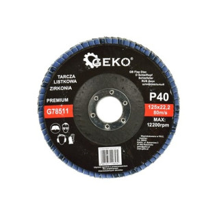 TARCZA LISTKOWA PREMIUM 125MM P40