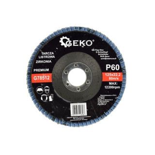 TARCZA LISTKOWA PREMIUM 125MM P60