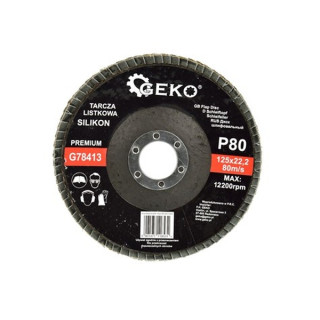 TARCZA LISTKOWA PREMIUM 125MM P80