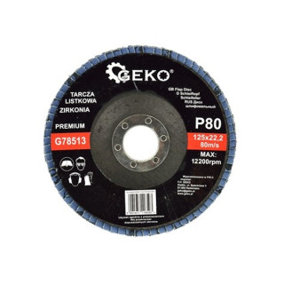 TARCZA LISTKOWA PREMIUM 125MM P80