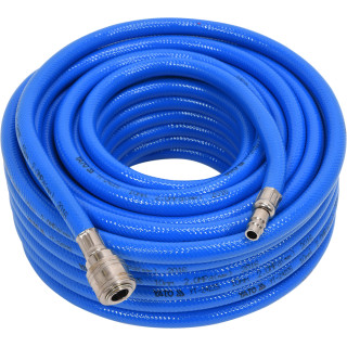 WĄŻ PNEUMATYCZNY PVC Z SZYBKOZŁĄCZEM 10MMX20M