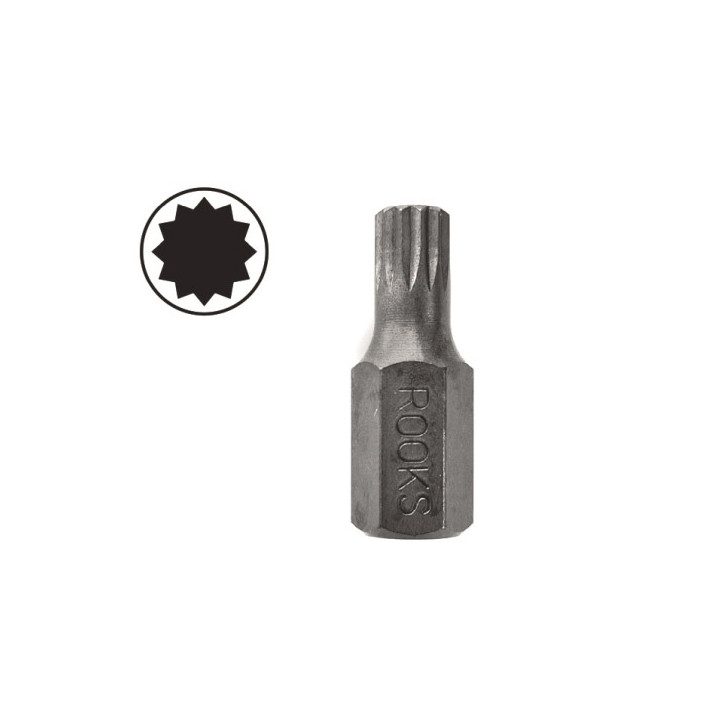 BIT 10 MM (3/8" ) SPLINE M8 X 30 MM, S2