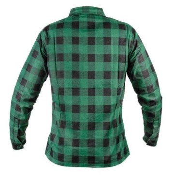 Koszula flanelowa zielona rozmiar xl
