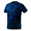 T-shirt roboczy camo navy xxl