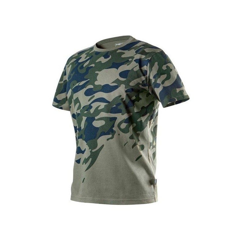 T-shirt roboczy z nadrukiem camo m