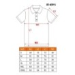 Koszulka polo denim czarna rozmiar xl