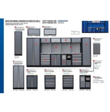 Workshop wardrobe set