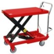 Wózek magazynowy z hydraulicznym podnoszeniem platformy 500kg