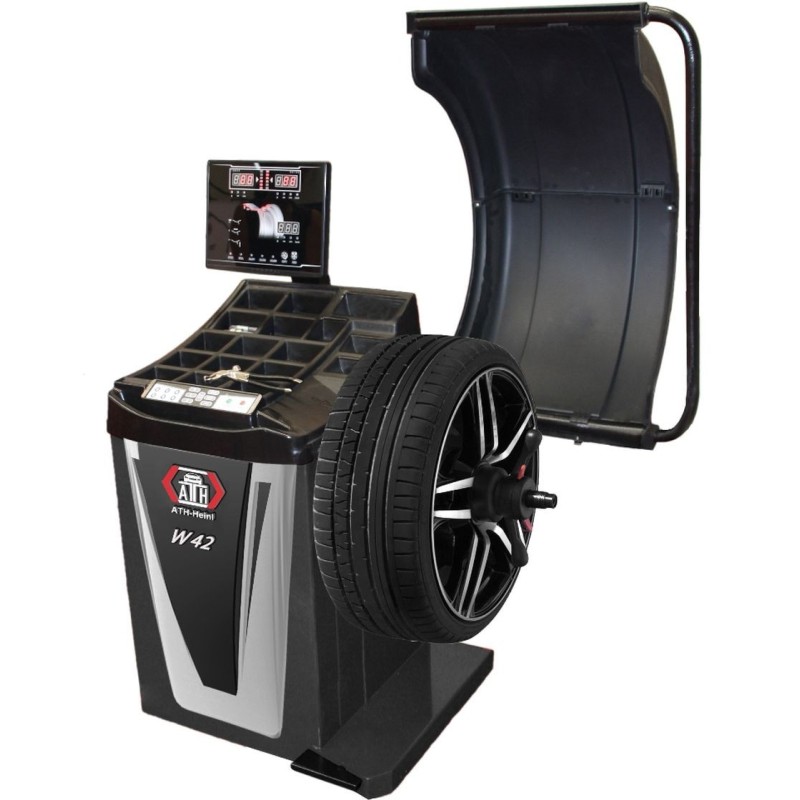 Wheel balancing machine