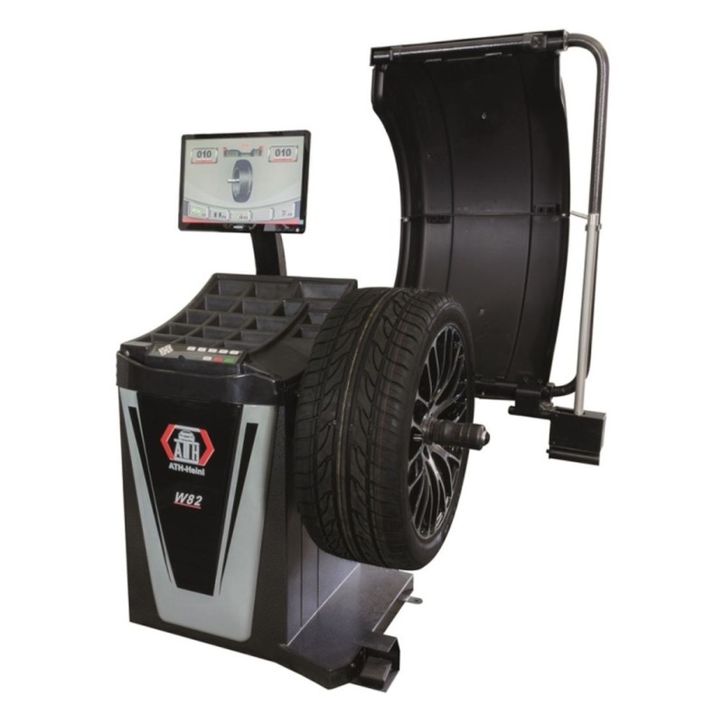 Wheel balancing machine