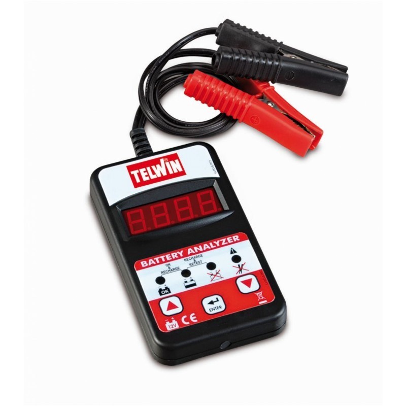 Tester akumulatorów telwin 802605 cyfrowy 12v