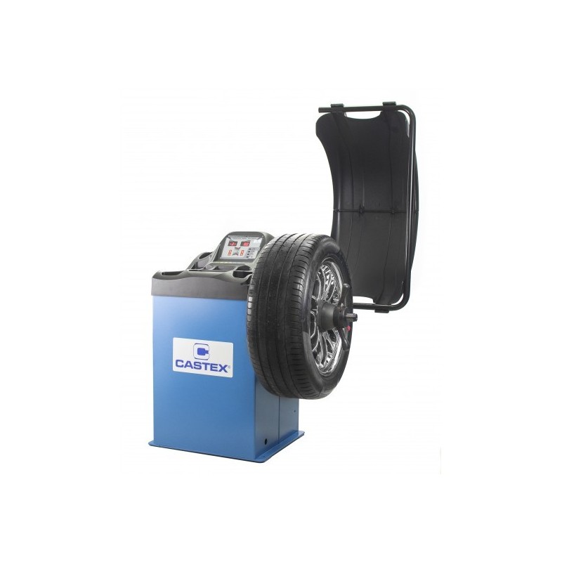 Wheel balancing machine