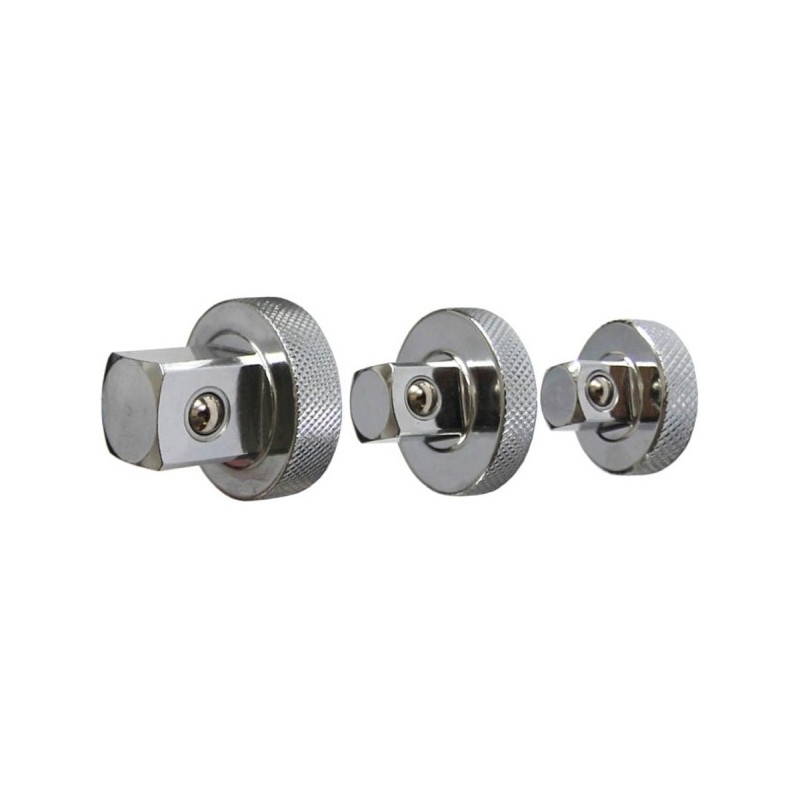 Adaptery do grzechotek 3 szt 1/4-3/8 3/8-1/2 1/2-3/4