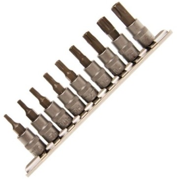 Nasadki torx t10-t50 9szt